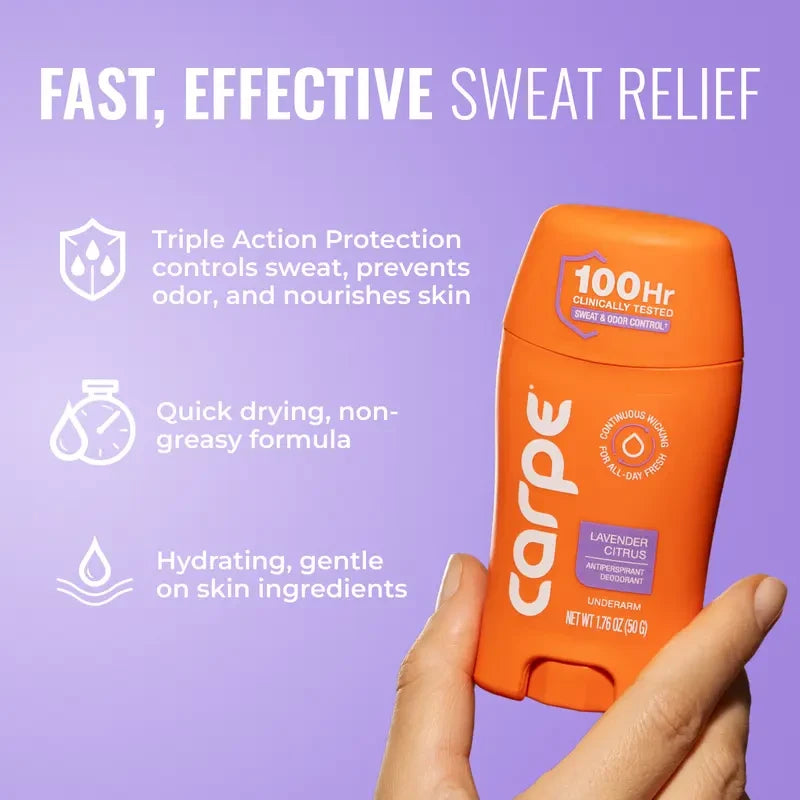 Carpe Antiperspirant Deodorant Sweat Control
