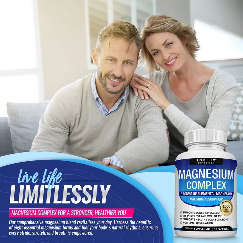 Toplux Magnesium Complex 8 Essential Supplement