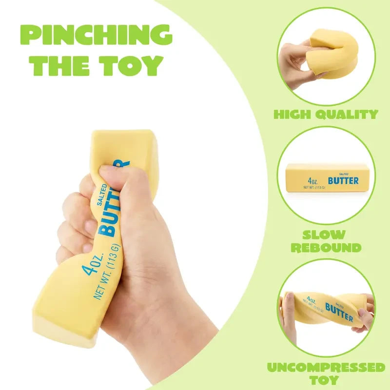 Slow Rising Butter Stick Squishy