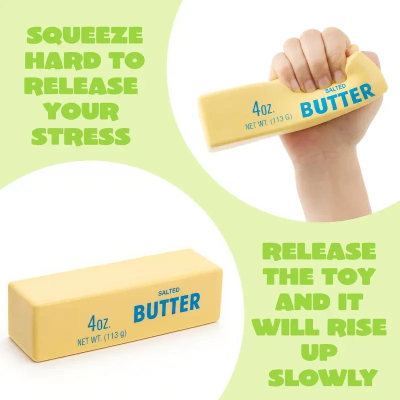 Slow Rising Butter Stick Squishy