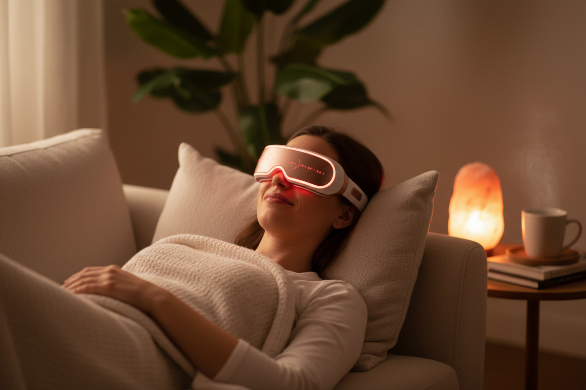 Red Light Eye Massager Lifestyle